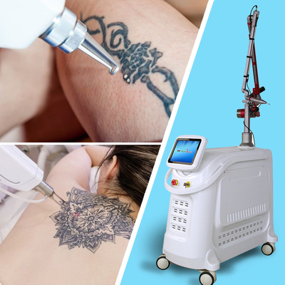OEM ODM Mesin Penghapusan Tato Laser Picosecond dengan Layar Sentuh Warna 15 Inci