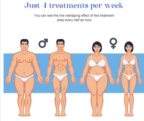 Mesin Slimming EMS Profesional 2000W Untuk Berat Badan Jenis Desktop