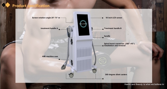 ABS EMS Mesin Body Sculpting Commercial Electric EMS Stimulator Otot