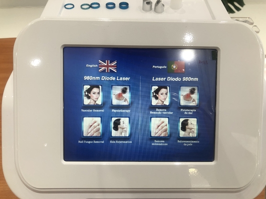 980nm Diode Laser Vascular Removal Machine Mesin Laser Pemodelan Kulit Portable