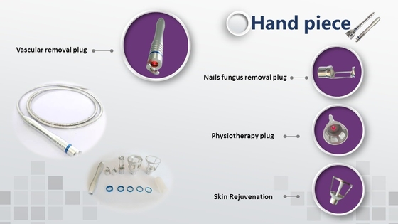 15W 30W Laser Vascular Removal Machine untuk Perawatan Kuku / Hot Laser Skin Rejuvenation