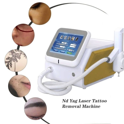 Mesin Penghapusan Tato Laser Nd YAG Portable 1064nm 532nm 1320nm Panjang Gelombang