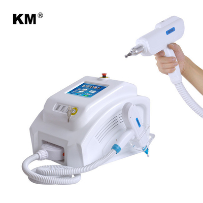 Portable Q Switch ND Yag Laser Machine 1500W Dengan Layar Sentuh 8,4