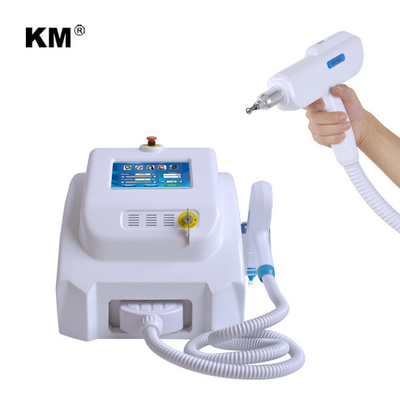 Portable Q Switch ND Yag Laser Machine 1500W Dengan Layar Sentuh 8,4