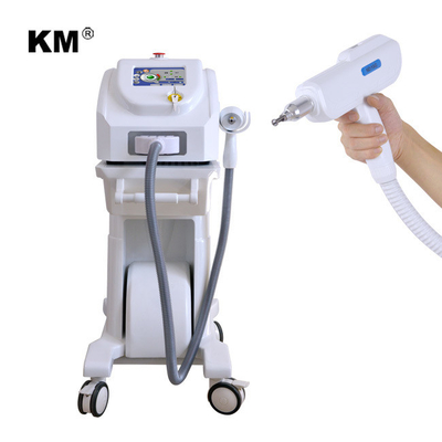 Portable Q Switch ND Yag Laser Machine 1500W Dengan Layar Sentuh 8,4