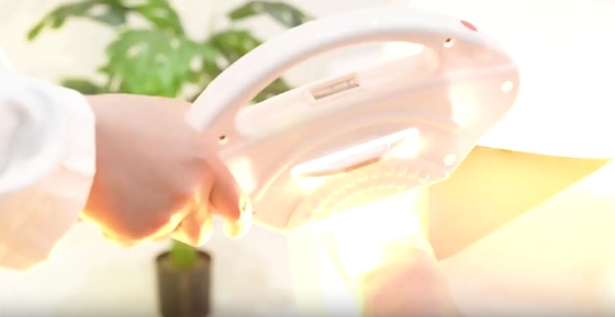 White Shell IPL Laser Hair Removal Machine Untuk Peremajaan Kulit
