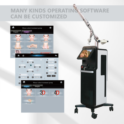 Mesin Laser CO2 Fraksi Profesional Untuk Menghidupkan Kulit / Menekuk
