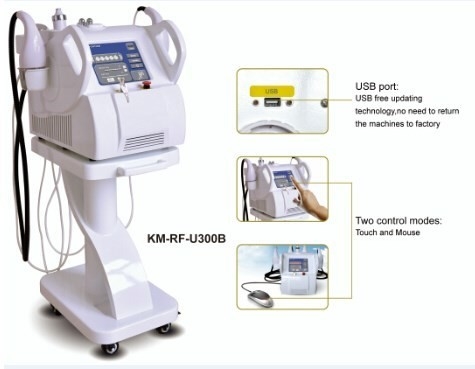 Komersial Cavitation RF Vacuum Slimming Machine 7 in 1 Untuk Pusat Kecantikan