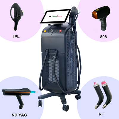 755nm 808nm 1064nm Diode Laser Penghapusan Rambut Dan Mesin Penghapusan Tato