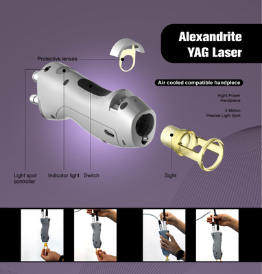 Nd Yag Candle Alexandrite Laser Machine Penghapusan Rambut Dengan Mdsap