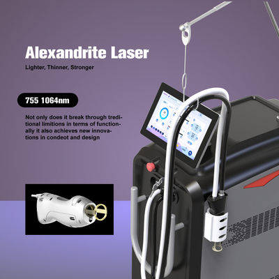 Nd Yag Candle Alexandrite Laser Machine Penghapusan Rambut Dengan Mdsap