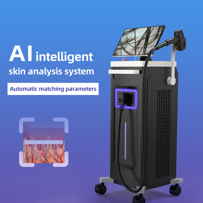 Peralatan Penghapusan Rambut Laser Dioda Superior 808nm/755 808 1064 940 Panjang Gelombang 1-10Hz Frekuensi tembakan