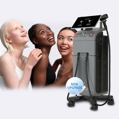 Laser Dioda Berkualitas Tinggi Terbaru 808 nm Ice Platinum Titanium 4 Wavelength Diode Laser Hair Removal Mesin Garansi 3 Tahun