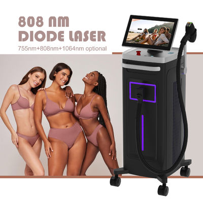 4 Laser Dioda Alexandrite Platinum Ice 4 Gelombang 755 808 1064 Laser Penghilang Rambut Tria Beauty 4x Cire Epilation