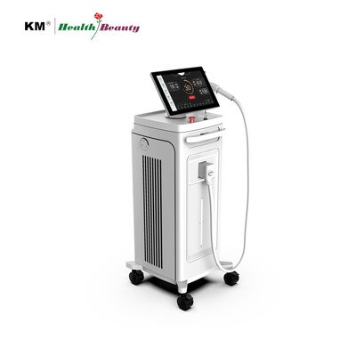 KM D16 Kerang Putih Portugal Depilasi Diodo 755nm 3 Gelombang 810nm 808 nm Diode Laser Hair Removal Machine