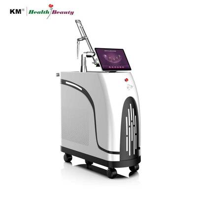 CE Disetujui Q Switched Picosecond Nd Yag Laser Machine Picolaser Pulsa Panjang 1064 532 755 650 585 Topeng Teknologi Mikrokor